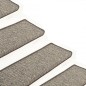 vidaXL Stufenmatten Selbstklebend 15 Stk. Grau und Beige 65x21x4 cm vidaXL Stufenmatten Selbstklebend 15 Stk. Grau und Beige 65x21x4 cm