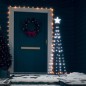 vidaXL Weihnachtsbaum Kegelform Kaltweiß 70 LEDs Dekoration 50x120 cm vidaXL Weihnachtsbaum Kegelform Kaltweiß 70 LEDs Dekoration 50x120 cm