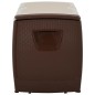 vidaXL Aufbewahrungsbox Beige und Braun 122x56x63 cm vidaXL Aufbewahrungsbox Beige und Braun 122x56x63 cm