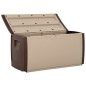 vidaXL Aufbewahrungsbox Beige und Braun 122x56x63 cm vidaXL Aufbewahrungsbox Beige und Braun 122x56x63 cm