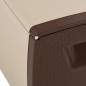 vidaXL Aufbewahrungsbox Beige und Braun 122x56x63 cm vidaXL Aufbewahrungsbox Beige und Braun 122x56x63 cm
