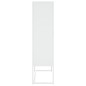 vidaXL Highboard Weiß 80x35x135 cm Stahl vidaXL Highboard Weiß 80x35x135 cm Stahl