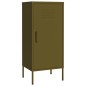vidaXL Lagerschrank Olivgrün 42,5x35x101,5 cm Stahl vidaXL Lagerschrank Olivgrün 42,5x35x101,5 cm Stahl