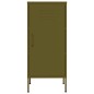vidaXL Lagerschrank Olivgrün 42,5x35x101,5 cm Stahl vidaXL Lagerschrank Olivgrün 42,5x35x101,5 cm Stahl