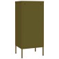 vidaXL Lagerschrank Olivgrün 42,5x35x101,5 cm Stahl vidaXL Lagerschrank Olivgrün 42,5x35x101,5 cm Stahl