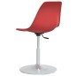 vidaXL Esszimmerstühle 4 Stk. Drehbar Rot PP vidaXL Esszimmerstühle 4 Stk. Drehbar Rot PP