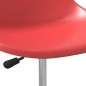 vidaXL Esszimmerstühle 4 Stk. Drehbar Rot PP vidaXL Esszimmerstühle 4 Stk. Drehbar Rot PP