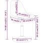 vidaXL Esszimmerstühle 4 Stk. Drehbar Grün PP vidaXL Esszimmerstühle 4 Stk. Drehbar Grün PP