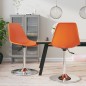 vidaXL Esszimmerstühle 2 Stk. Drehbar Orange PP vidaXL Esszimmerstühle 2 Stk. Drehbar Orange PP