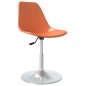 vidaXL Esszimmerstühle 2 Stk. Drehbar Orange PP vidaXL Esszimmerstühle 2 Stk. Drehbar Orange PP