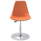 vidaXL Esszimmerstühle 2 Stk. Drehbar Orange PP vidaXL Esszimmerstühle 2 Stk. Drehbar Orange PP