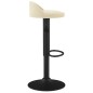 Barhocker 2 Stk. Creme Samt Barhocker 2 Stk. Creme Samt