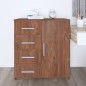 vidaXL Sideboard Braun Eiche-Optik 79x35x88 cm Holzwerkstoff vidaXL Sideboard Braun Eiche-Optik 79x35x88 cm Holzwerkstoff