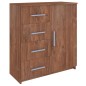 vidaXL Sideboard Braun Eiche-Optik 79x35x88 cm Holzwerkstoff vidaXL Sideboard Braun Eiche-Optik 79x35x88 cm Holzwerkstoff