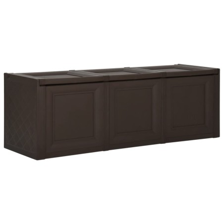 vidaXL Kissenbox Braun 125x40x42 cm 130 L