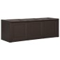 vidaXL Kissenbox Braun 125x40x42 cm 130 L vidaXL Kissenbox Braun 125x40x42 cm 130 L