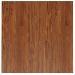 vidaXL Tischplatte Quadratisch Dunkelbraun 80x80x2,5cm Eiche Behandelt
