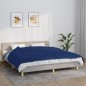 vidaXL Gewichtsdecke Blau 155x220 cm 7 kg Stoff vidaXL Gewichtsdecke Blau 155x220 cm 7 kg Stoff