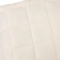 vidaXL Gewichtsdecke Hellcreme 220x260 cm 11 kg Stoff vidaXL Gewichtsdecke Hellcreme 220x260 cm 11 kg Stoff