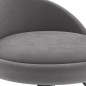 Barhocker 2 Stk. Dunkelgrau Samt Barhocker 2 Stk. Dunkelgrau Samt