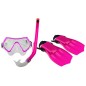 Waimea Junior-Tauchset mit Maske/Schnorchel/Schwimmflossen 34-38 Rosa/Schwarz 88DS Waimea Junior-Tauchset mit Maske/Schnorchel/Schwimmflossen 34-38 Rosa/Schwarz 88DS