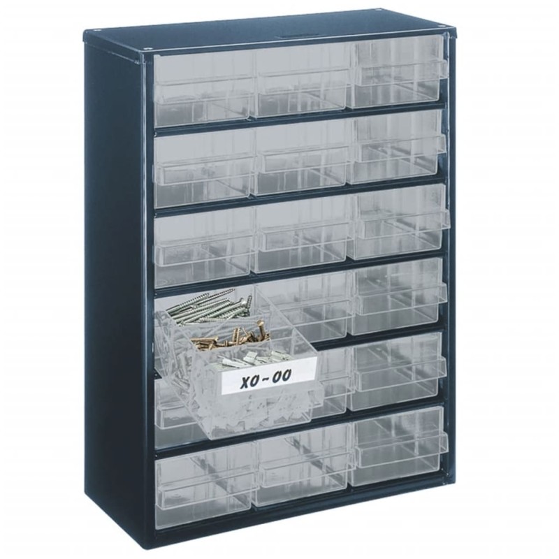 Raaco Schrank 918-02 mit 18 Schubladen 137478 Raaco Schrank 918-02 mit 18 Schubladen 137478
