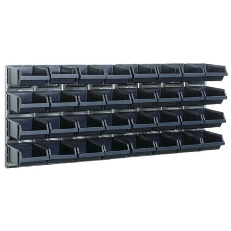 Raaco Wandpaneel x2 mit 32 Sichtboxen 181211