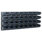 Raaco Wandpaneel x2 mit 32 Sichtboxen 181211 Raaco Wandpaneel x2 mit 32 Sichtboxen 181211