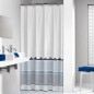 Sealskin Duschvorhang Marrakech 180 cm Blau 235281324 Sealskin Duschvorhang Marrakech 180 cm Blau 235281324