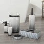 Sealskin WC-Bürstenhalter + Bürste Speckles Schwarz 361890519 Sealskin WC-Bürstenhalter + Bürste Speckles Schwarz 361890519