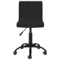 Esszimmerstühle 2 Stk. Drehbar Schwarz Samt Esszimmerstühle 2 Stk. Drehbar Schwarz Samt