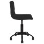 Esszimmerstühle 2 Stk. Drehbar Schwarz Samt Esszimmerstühle 2 Stk. Drehbar Schwarz Samt