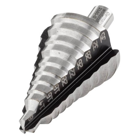 Wolfcraft Stufenbohrer 10 mm 8-35 mm HSS Grau 2585000