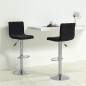 vidaXL Barhocker 2 Stk. Schwarz Samt vidaXL Barhocker 2 Stk. Schwarz Samt