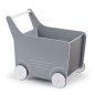 CHILDHOME Holz-Spielzeugwagen Grau WODSTRM CHILDHOME Holz-Spielzeugwagen Grau WODSTRM