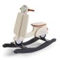 CHILDHOME Schaukelroller Scooter Beige und Schwarz CWRSCR CHILDHOME Schaukelroller Scooter Beige und Schwarz CWRSCR