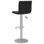vidaXL Barhocker 2 Stk. Schwarz Samt vidaXL Barhocker 2 Stk. Schwarz Samt