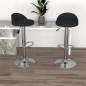 vidaXL Barhocker 2 Stk. Schwarz Kunstleder vidaXL Barhocker 2 Stk. Schwarz Kunstleder