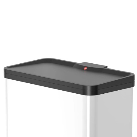 Hailo Tretmülleimer Oko Trio Plus Größe L 3×9L Weiß 0633-230 