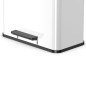 Hailo Tretmülleimer Oko Trio Plus Größe L 3×9L Weiß 0633-230 Hailo Tretmülleimer Oko Trio Plus Größe L 3×9L Weiß 0633-230