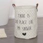 Sealskin Wäschekorb Lyrics Cremeweiß 60 L 362272065 Sealskin Wäschekorb Lyrics Cremeweiß 60 L 362272065