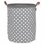 Sealskin Wäschekorb Diamonds Grau 60 L 362302012 Sealskin Wäschekorb Diamonds Grau 60 L 362302012