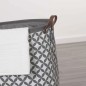 Sealskin Wäschekorb Diamonds Grau 60 L 362302012 Sealskin Wäschekorb Diamonds Grau 60 L 362302012