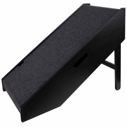 FLAMINGO Haustierrampe und -treppe Schwarz 62x36x51 cm 515222