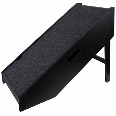 FLAMINGO Haustierrampe und -treppe Schwarz 62x36x51 cm 515222