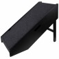 FLAMINGO Haustierrampe und -treppe Schwarz 62x36x51 cm 515222 FLAMINGO Haustierrampe und -treppe Schwarz 62x36x51 cm 515222