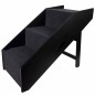 FLAMINGO Haustierrampe und -treppe Schwarz 62x36x51 cm 515222 FLAMINGO Haustierrampe und -treppe Schwarz 62x36x51 cm 515222