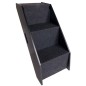FLAMINGO Haustierrampe und -treppe Schwarz 62x36x51 cm 515222 FLAMINGO Haustierrampe und -treppe Schwarz 62x36x51 cm 515222