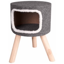 FLAMINGO Katzenbett Nordic 35 x 50 cm Grau 560332