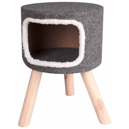 FLAMINGO Katzenbett Nordic 35 x 50 cm Grau 560332